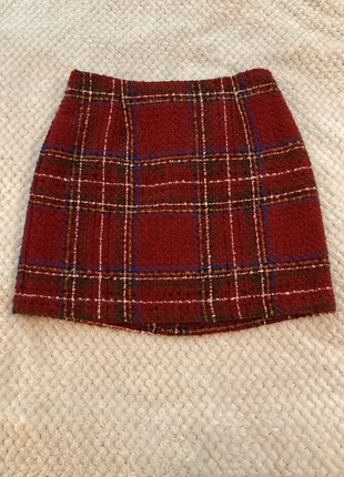 New look mini skirt tartan, brand: New Look, condition: Very good, size: S / UK 8-10, £2.00, £2.80 includes Buyer Protection