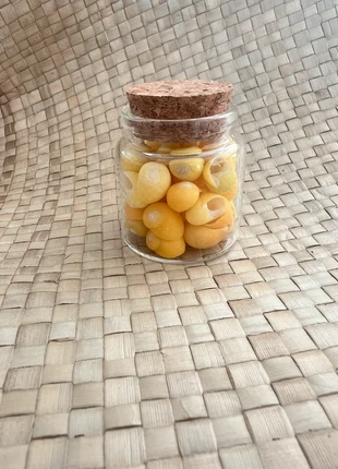 Pot décoratif avec coquillage jaune, staat: Nieuw zonder prijskaartje, € 4,50, € 5,43 inclusief Kopersbescherming
