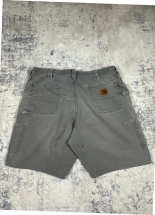 Short Carhartt Carpenter Gris 40 x 30, état: Bon état, taille: W40 | FR 50, 14,00 €, 15,40 € Protection acheteurs incluse