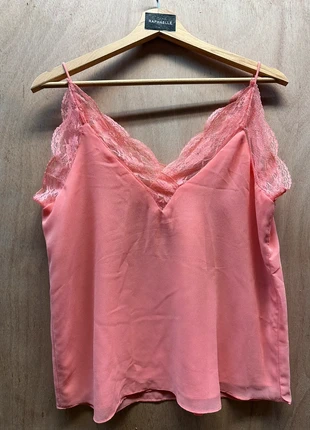 Débardeur Kilky rose avec de la dentelle, brand: Kilky, condition: New with tags, size: S / 36 / 8, €5.00, €5.95 includes Buyer Protection Pro