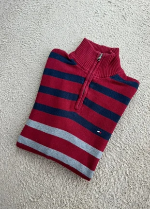 Pull Half Zip Tommy Hilfiger Bordeaux Taille XS, marque: Tommy Hilfiger, état: Très bon état, taille: XS, 34,99 €, 37,44 € Protection acheteurs (Pro) incluse