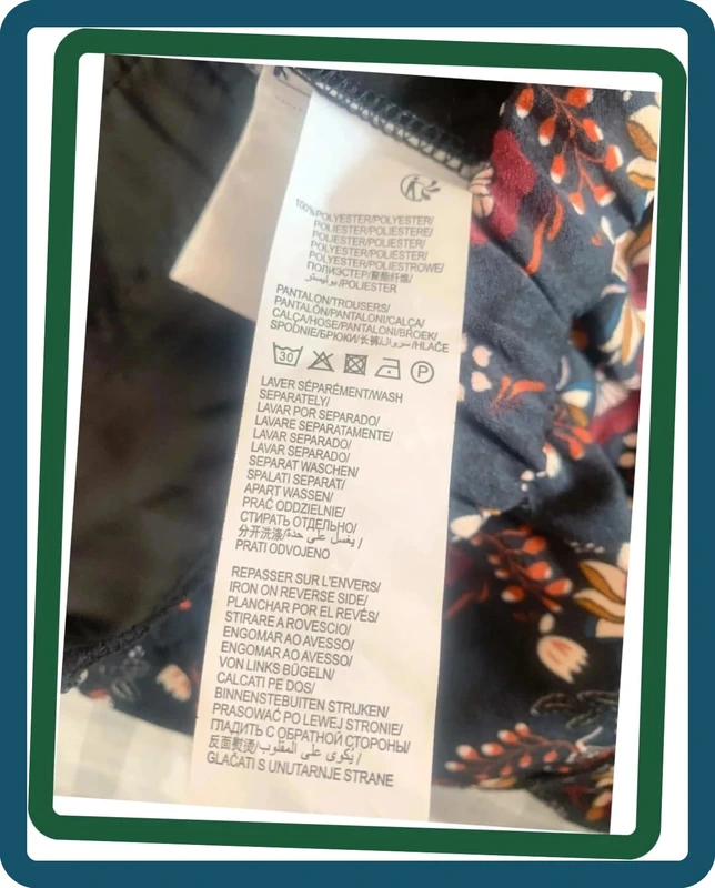 Très beau pantalon classique satiné à fleurs Kiabi 38 - photo numéro 13
