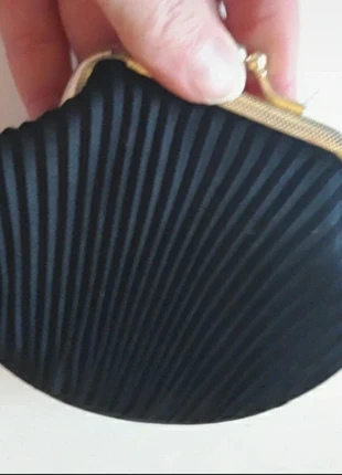 Borsellino portamonete nero in tessuto da borsetta, marque: Boutique Italiana, état: Neuf sans étiquette, 5,00 €, 5,95 € Protection acheteurs incluse