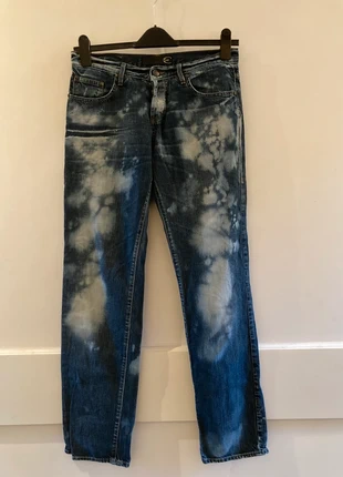 Originele gebleekte spijkerbroek, merk: Just Cavalli, staat: Heel goed, maat: W31 | FR 40, € 12,50, € 13,83 inclusief Kopersbescherming