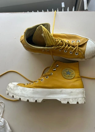 Converse montante jaune, marca: Converse, estado: Bueno, tamaño: 41, 15,00 €, 16,45 € Protección al comprador incluida