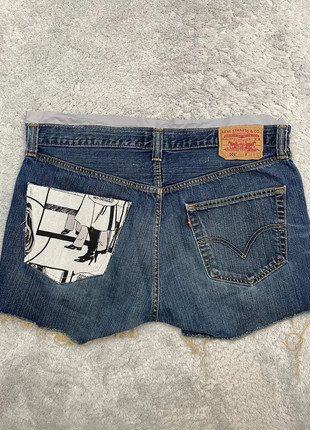 Short Levi’s 501 Custom Bleu Marine Femme - Taille 42, Très Bon État, marque: Levi's, état: Très bon état, taille: XL / 42 / 14, 11,00 €, 12,25 € Protection acheteurs (Pro) incluse