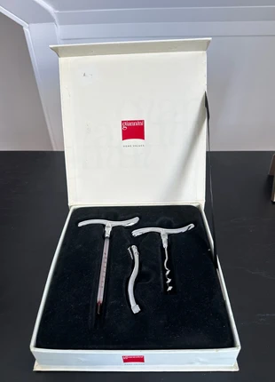 Giannini wijnset in giftbox – kurkentrekker, thermometer & meer, merk: Giannini, staat: Heel goed, € 7,99, € 9,09 inclusief Kopersbescherming