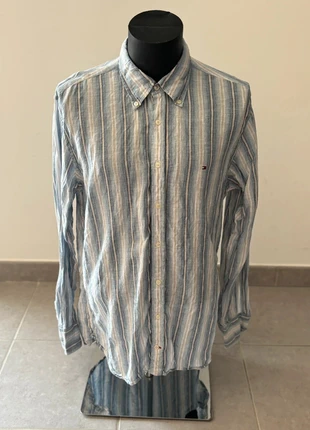 Chemise tommy Hilfiger, merk: Tommy Hilfiger, staat: Heel goed, maat: L, € 18,00, € 19,60 inclusief Kopersbescherming