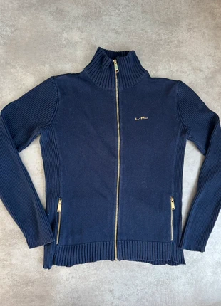 Gilet cardigan veste zip Lauren Ralph Lauren bleu marine taille M coton, marke: Lauren Ralph Lauren, zustand: Sehr gut, größe: M / 38 / 10, 19,00 €, 20,65 € inklusive Vinted-Käuferschutz