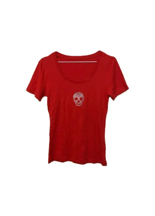 red bedazzled top, marque: Vintage Dressing, état: Très bon état, taille: S / 36 / 8, 6,00 €, 7,00 € Protection acheteurs incluse