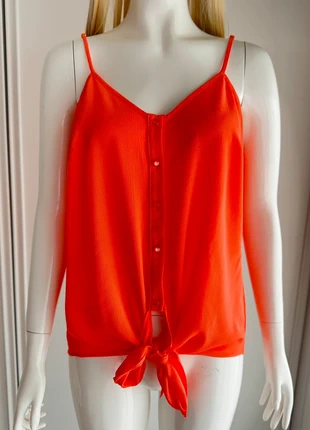🧡  Top Laranja / Haut Pour Femme - Marca Vida Bela - Fresco Feminino e com Estilo !, marca: Vida bela, estado: Muito bom, tamanho: XL / 42 / 14, €6.00, €7.00 inclui Proteção do Comprador