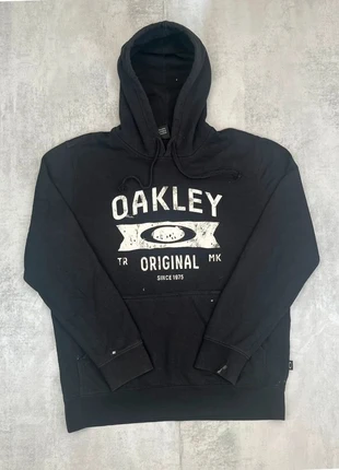 OT23 - Pull à capuche Oakley hoodie noir logo blanc - Taille M, marque: Oakley, état: Bon état, taille: M, 6,49 €, 7,51 € Protection acheteurs incluse
