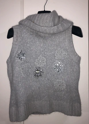 Gilet maglioncino donna vintage / Gilet pull femme/Chaleco de suéter para mujer/ Damen-Strickweste, brand: Extyn, condizioni: Nuovo senza cartellino, taglia: Taglia unica, €14.00, €15.40 include la Protezione acquisti