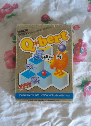 Q-Bert Mattel Intellivision, condition: Good, €20.00, €21.70 includes Buyer Protection
