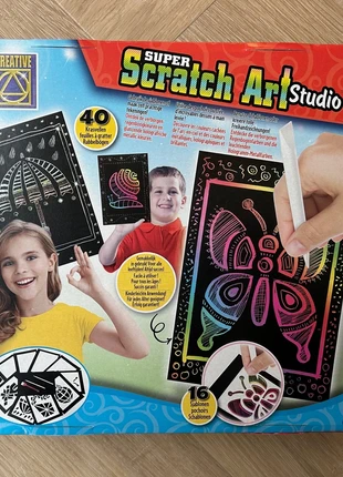 Creative Scratch Art Studio, merk: Creative, staat: Heel goed, maat: Universeel, € 5,00, € 5,95 inclusief Kopersbescherming