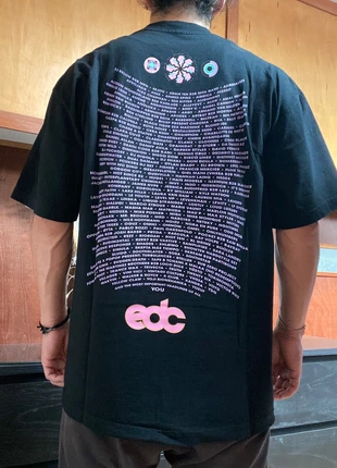 Black EDC Las Vegas lineup festival merch graphic tee t-shirt, marque: Festival, état: Neuf sans étiquette, taille: L, 18,00 €, 19,60 € Protection acheteurs incluse