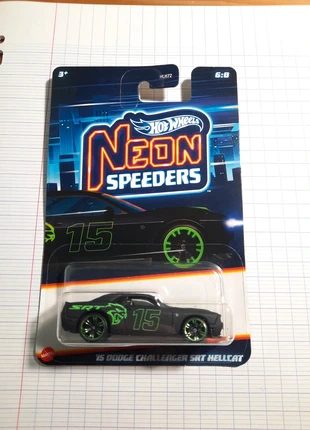 Dodge Challenger srt hellcat 2015 hotwheels neon speeders, brand: Hot Wheels, condition: New without tags, size: One size, €5.50, €6.48 includes Buyer Protection