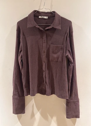 na-kd braune bluse mit knopfleiste, marca: NA-KD, estado: Muy bueno, tamaño: M / 38 / 10, 12,00 €, 13,30 € Protección al comprador incluida