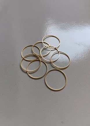 Lot de 10 anneaux intercalaires laiton doré 20 mm - DO30-9, estado: Nuevo con etiquetas, 1,50 €, 2,28 € Protección al comprador Pro incluida