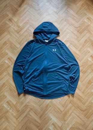 Veste sport bleu marine under armour taille L, merk: Under Armour, staat: Heel goed, maat: L, € 25,00, € 26,95 inclusief Kopersbescherming