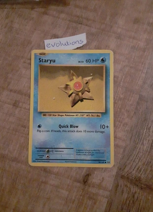 30 staryu evolutions engels 2016, merk: Pokémon, staat: Goed, € 1,50, € 2,28 inclusief Kopersbescherming