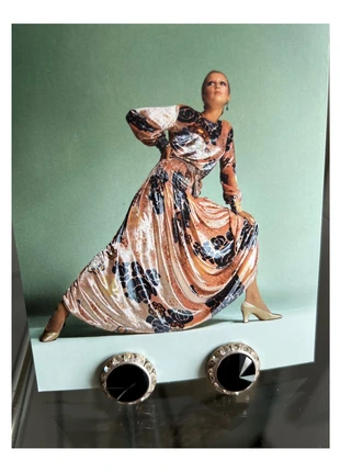 🌹 Splendides boucles d’oreilles vintages à clip argentées à strass 🌹, brand: Vintage, condizioni: Ottime, €20.00, €21.70 include la Protezione acquisti Pro