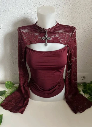 Gothic long sleeve, marque: COQUETTE, état: Très bon état, taille: M / 38 / 10, 10,00 €, 11,20 € Protection acheteurs incluse