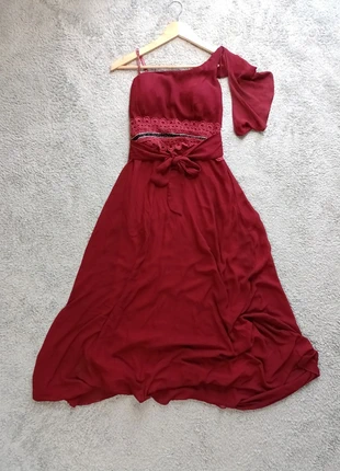 Vestito lungo donna rosso taglia S, brand: Vintage Dressing, condizioni: Ottime, taglia: S / IT 40 / EU 36, €9.50, €10.68 include la Protezione acquisti