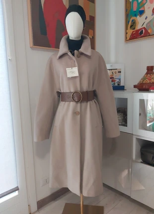 Delizioso cappotto sartoriale vintage oversize anni 80, marca: Vintage Dressing, estado: Novo com etiquetas, tamanho: XXXL / 46 / 18, €60.00, €63.70 inclui Proteção do Comprador