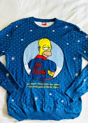 Homer Simpson Christmas . Weihnachtspullover, wie neu!, marque: Primark, état: Très bon état, taille: S, 5,00 €, 5,95 € Protection acheteurs incluse