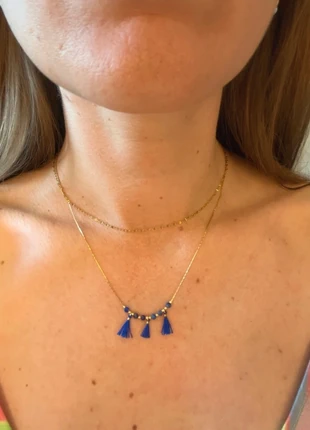 Collier double rang acier inoxydable, zustand: Neu, 5,00 €, 5,95 € inklusive Vinted-Käuferschutz