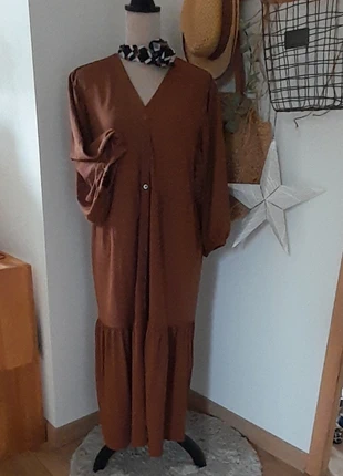 Robe longue Oversize Mango, marke: Mango, zustand: Sehr gut, größe: L / 40 / 12, 13,00 €, 14,35 € inklusive Vinted-Käuferschutz