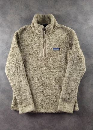 Pull Polaire Pilou Half Zip 1/4 Zip Col Camionneur Patagonia Beige Logo Brodé | Taille S, marque: Patagonia, état: Bon état, taille: S / 36 / 8, 45,00 €, 47,95 € Protection acheteurs (Pro) incluse