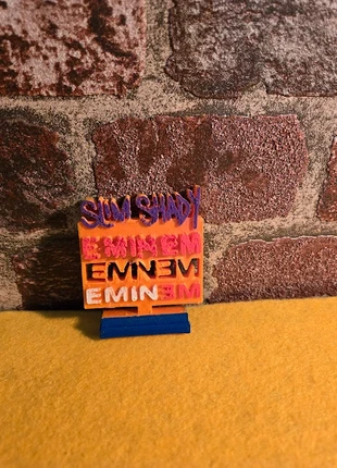 Logo Eminem – Édition Limitée – 6x6 cm – Idéal déco ou collection fan !, marque: Eminem, état: Comme neuf, 6,00 €, 7,00 € Protection acheteurs incluse