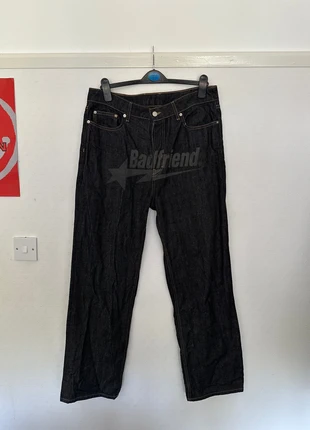 Bad friend jeans with 3m logo, brand: Badfriend, condition: Good, size: W34, £35.00, £37.45 includes Buyer Protection