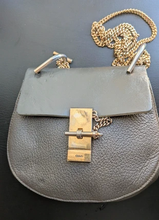 Chloé Drew Small Verde Kaki, marca: Chloé, estado: Bom, €95.00, €100.45 inclui Proteção do Comprador