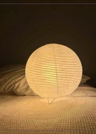 Lampe japonaise en papier ronde, vintage, rétro 70’ réplique, marca: Lampe japonaise en papier vintage ampoule, estado: Novo com etiquetas, €35.00, €37.45 inclui Proteção do Comprador Pro