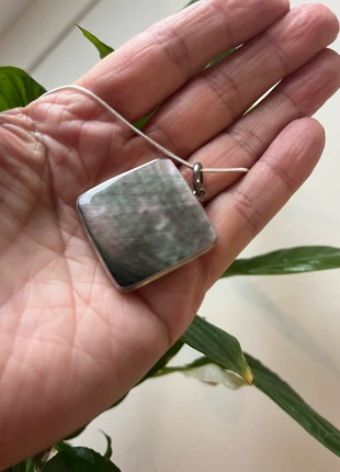 Beautiful Abalone 925 sterling silver pendant, brand: Silver, condition: Very good, £30.00, £32.20 includes Buyer Protection