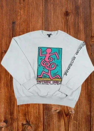 Sweat H&M - Couleur Blanc - Taille L - Très bon état - Femme, brand: H&M, condition: Very good, size: L / 40 / 12, €22.00, €23.80 includes Buyer Protection