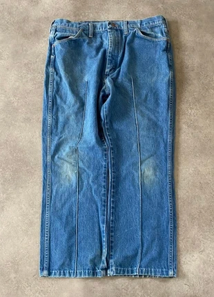 Wrangler Jeans Mens 36" Y2K Straight Fit Denim Trousers, Medium Blue, brand: Wrangler, condition: Very good, size: W36, £19.99, £21.69 includes Buyer Protection Pro