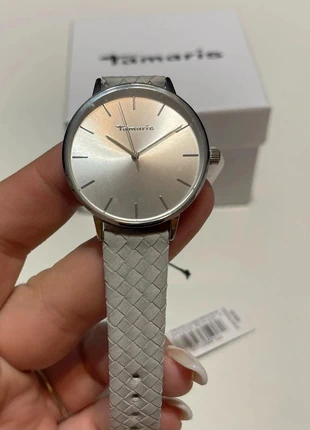 Reloj plateado de mujer Tamaris – Nuevo con etiqueta – Elegante y sofisticado, marque: Tamaris, état: Neuf avec étiquette, taille: Taille unique, 58,00 €, 61,60 € Protection acheteurs incluse