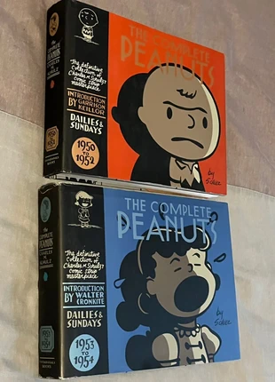 The Complete Peanuts 2x Hardcover Books Set 1950-1952 + 1953-1954, condition: Satisfactory, £22.00, £23.80 includes Buyer Protection