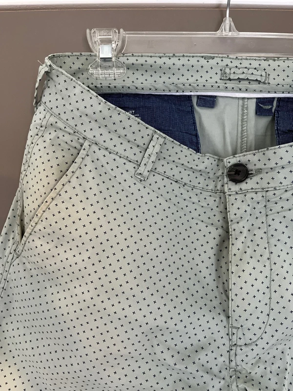 Short homme bleu à motifs taille 42 Selected - photo numéro 3