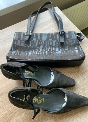 Shoes and design bag from Franco Buzzato, merk: Franco Buzzzato, staat: Goed, maat: 39, € 5,00, € 5,95 inclusief Kopersbescherming