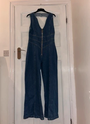 Denim jumpsuit, brand: no brand, condition: Good, size: S / UK 8-10, £5.00, £5.95 includes Buyer Protection