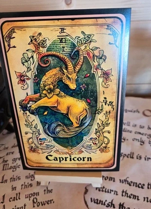 Carte Zodiaque – Capricorne – Illustration Mystique Vintage, marca: Carte Zodiaque – Capricorne – Illustration Mystiqu, estado: Muy bueno, 2,30 €, 3,12 € Protección al comprador incluida