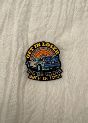 Back to the future get in loser we’re going back in time pin badge, brand: Back to the Future, condition: New with tags, £3.95, £4.85 includes Buyer Protection