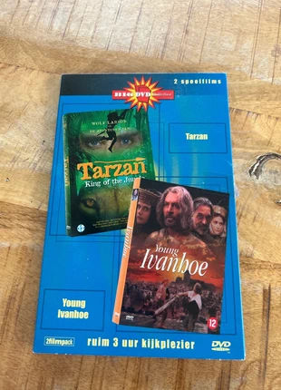 Dvd 2 films (Tarzan & young Ivanhoe), état: Bon état, 1,00 €, 1,75 € Protection acheteurs incluse