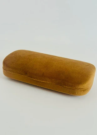 Brown Suede-Style Glasses Case with Silver Cloth – Structured Eyewear Storage, condition: New without tags, £9.50, £10.68 includes Buyer Protection Pro