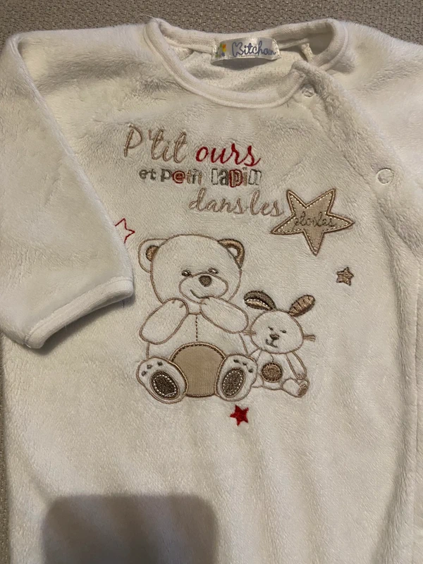 Pyjama chaud 3 mois Kitchoun très bon état - photo numéro 2